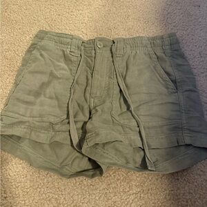 American eagle Olive Green Women's Shorts
